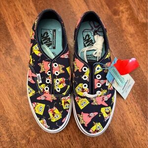 Vans X SpongeBob collection- Low top sneaker